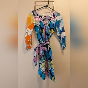 Vintage tie back dress